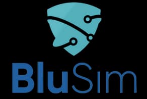 BluSim logo